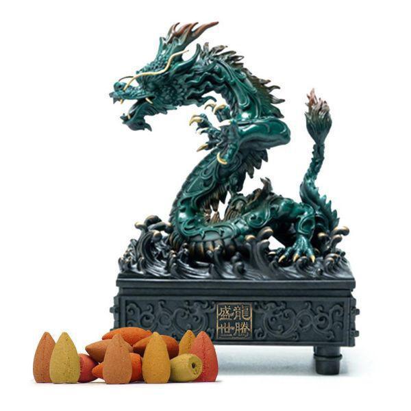 四海遊龍香爐，一爐多用的鎮宅藝品！