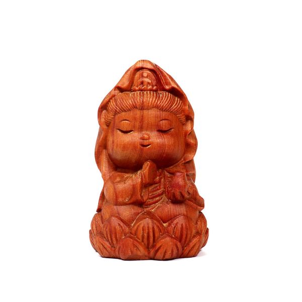 原木香 Q版小觀音 觀音坐蓮 雕刻藝品 百年香柏 百年崖柏 古崖柏 Q版造型 避邪 保平安 手把件 原木藝品 桌面小物 擺飾 擺件 可愛藝品 送禮 觀世音菩薩 百年崖柏,崖柏,古崖柏,香柏,百年香柏,龍柏,雕刻藝品,觀音坐蓮,蓮上觀音,觀音,小觀音,Q版,擺件,桌面小物,手把件,原木藝品