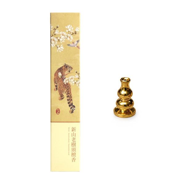 【贈品】西澳老樹頭檀香臥香+葫蘆香插 