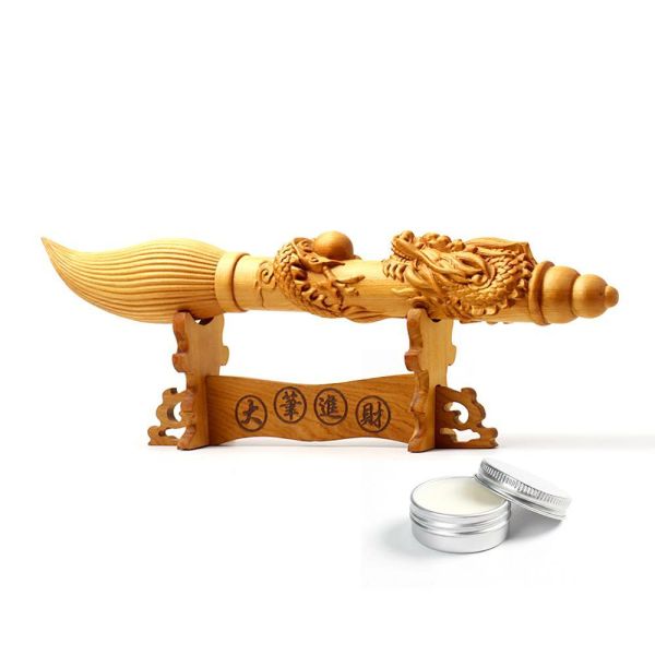 原木香 【限量100枝】 售完不補 越南肖楠大龍筆 越南肖楠 沉穩木質香 蟠龍文昌筆 蟠龍 盤龍 大筆生財 金榜題名 強化磁場 避邪擋煞 招財 升官發財 越南肖楠大龍筆,肖楠文昌筆,招財擺件,開運風水擺設,天然原木雕刻,木質香藝品,盤龍造型,書桌擺件,財位擺設,升遷送禮,喬遷禮物,文昌開運,聚財守財