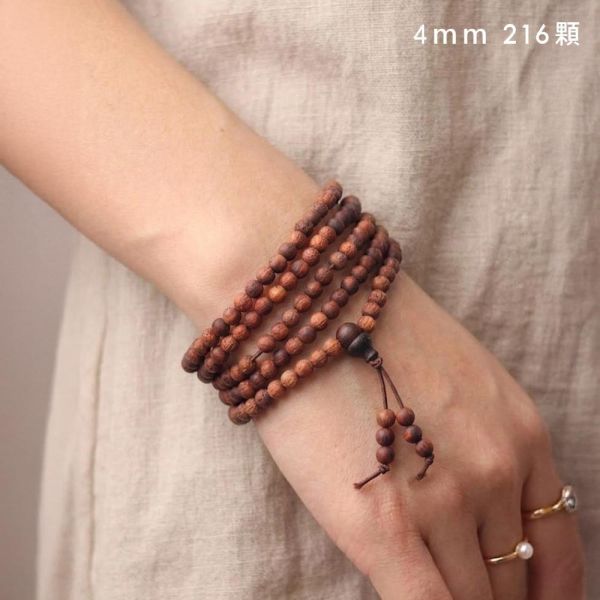 原木香【福利款】緬甸小葉降真手串 4mm~20mm 108顆念珠 手串 緬甸小葉 小葉降真 避邪 保平安 擋煞 消災 除障 淨化磁場 安神 定心 提升正能量 