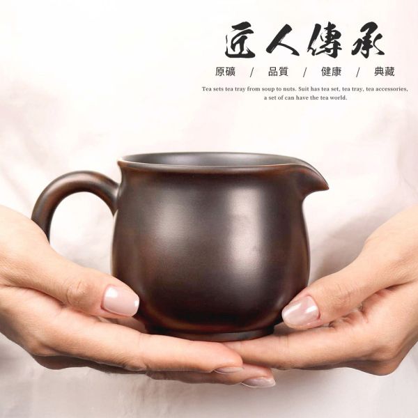 原木香 坭興陶 公道杯 約300ml 茶具 茶杯 茶壺 陶具 陶瓷 陶藝 陶器 手工製 養茶 紫泥 白泥  招財 開運 聚財 風水 財位 引財氣 坭興陶,公道杯,陶具,陶瓷,茶具,茶杯,茶壺,陶藝,藝品,手工茶壺
