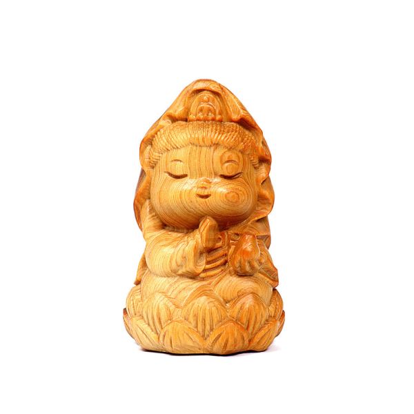 原木香 Q版小觀音 觀音坐蓮 雕刻藝品 百年香柏 百年崖柏 古崖柏 Q版造型 避邪 保平安 手把件 原木藝品 桌面小物 擺飾 擺件 可愛藝品 送禮 觀世音菩薩 百年崖柏,崖柏,古崖柏,香柏,百年香柏,龍柏,雕刻藝品,觀音坐蓮,蓮上觀音,觀音,小觀音,Q版,擺件,桌面小物,手把件,原木藝品