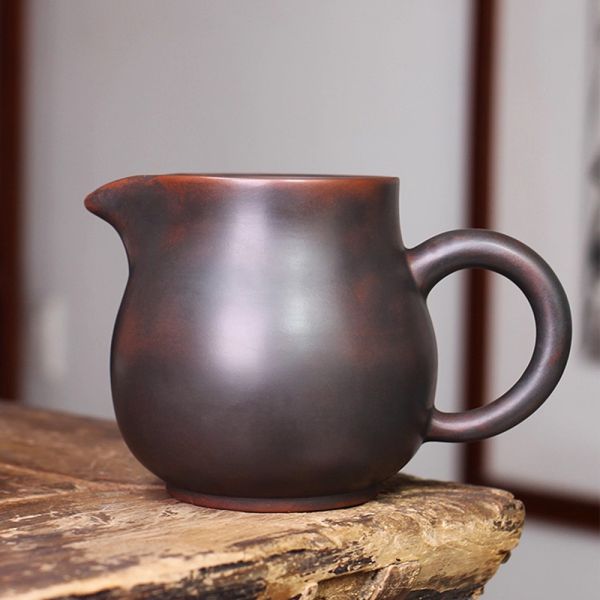 原木香 坭興陶 公道杯 約300ml 茶具 茶杯 茶壺 陶具 陶瓷 陶藝 陶器 手工製 養茶 紫泥 白泥  招財 開運 聚財 風水 財位 引財氣 坭興陶,公道杯,陶具,陶瓷,茶具,茶杯,茶壺,陶藝,藝品,手工茶壺