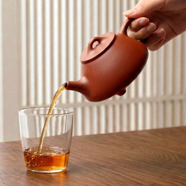 【搶先預購】原木香 紫砂壺 子冶石瓢壺 約150ml 茶具 茶壺 陶具 陶瓷 陶藝 手工製 養茶 紫泥  降坡陶 降坡泥,子冶石瓢壺,手工,陶具,陶瓷,茶具,茶壺,陶壺,手工茶壺,石瓢壺