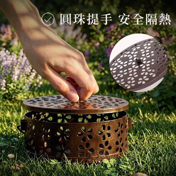 原木香 提把蚊香盒 質感蚊香座 蚊香座 安全香座 蚊香 臥式蚊香環座 蚊香底座 蚊香 防蚊香 蚊香盒 蚊香盤 蚊香架 蚊香 原木香