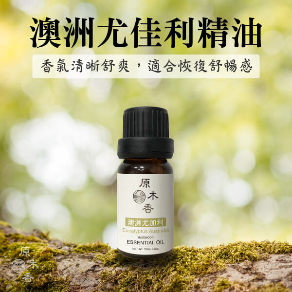 原木香 澳洲尤加利精油 (10ml/瓶/澳洲) 香氣絕佳的尤加利品種 草本香氣 COA認證 單方精油 純精油 純天然 薰香 擴香 泡澡 調和 調香 肌膚保養 淨化空氣 除臭 除異味 居家芳香 舒緩情緒 清新醒腦 提振精神 澳洲尤加利精油 澳洲尤加利 藍膠尤加利 甜橙精油 檸檬精油 香氛精油 精油擴香 天然精油