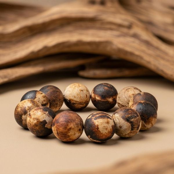 原木香【福利款】緬甸小葉降真手串 4mm~20mm 108顆念珠 手串 緬甸小葉 小葉降真 避邪 保平安 擋煞 消災 除障 淨化磁場 安神 定心 提升正能量 