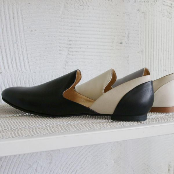 【接單手工製】後踵拼接中空歐貝拉 