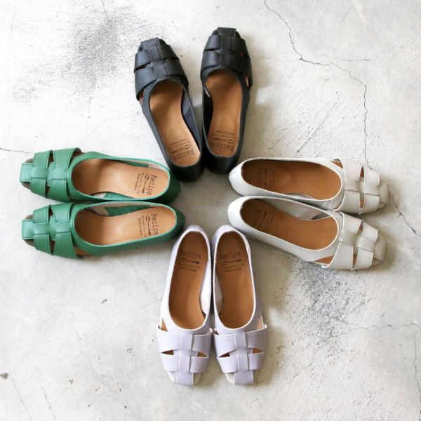 【試穿鞋福利】世界系列_日本製小方頭編織涼鞋 