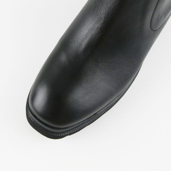 【現貨】世界系列｜小方頭厚底鬆緊帶靴 