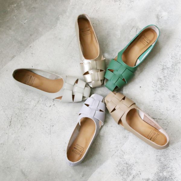 【試穿鞋福利】世界系列_日本製小方頭編織涼鞋 