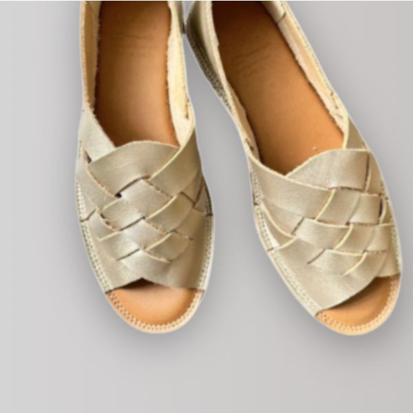 【接單手工製】世界系列_日本製Recipe魚口設計編織涼鞋 