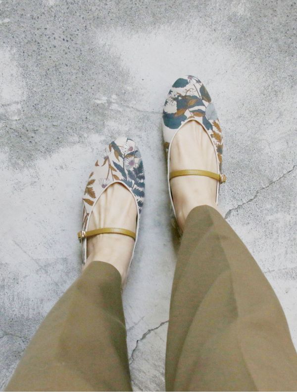 【限量訂製】冬眠花園滾邊瑪莉珍 