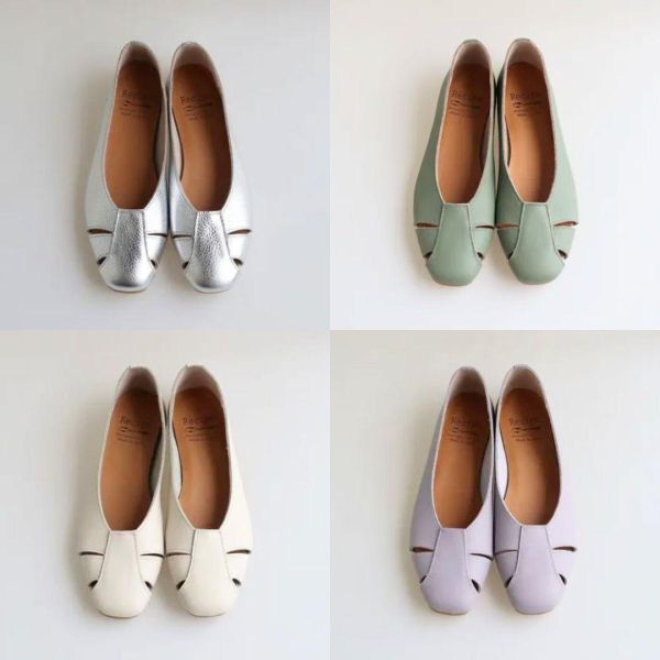 【接單手工製】世界系列_Recipe不露趾平底便鞋 