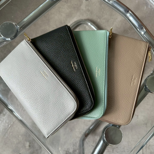 【現貨】MS繽紛派對義大利皮革長夾 