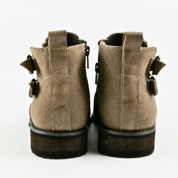 【現貨】寬腳版OK！防潑水雙扣異素材拼接靴 