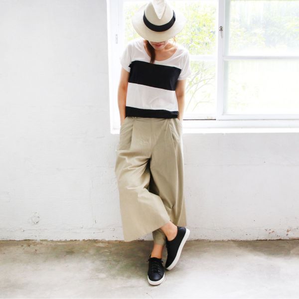 【接單手工製】世界系列_日本製Recipe大人女子素面綁帶休閒鞋 