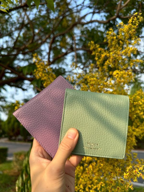 【現貨】MS繽紛派對義大利皮革短夾 