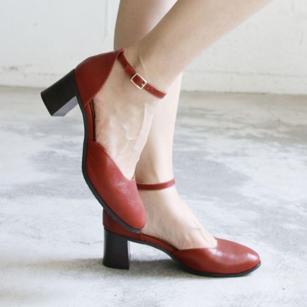 【試穿鞋福利】小方頭中空瑪莉珍跟鞋 