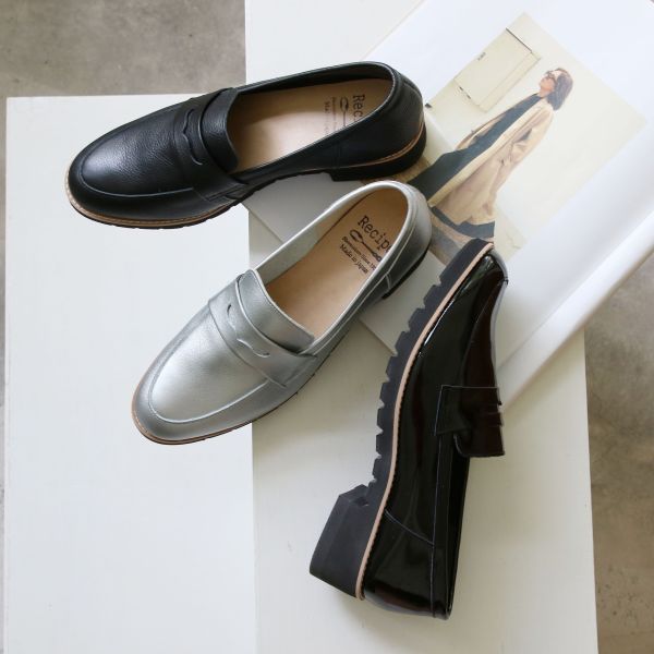 【接單手工製】世界系列_日本製Recipe輕量厚底樂福鞋 