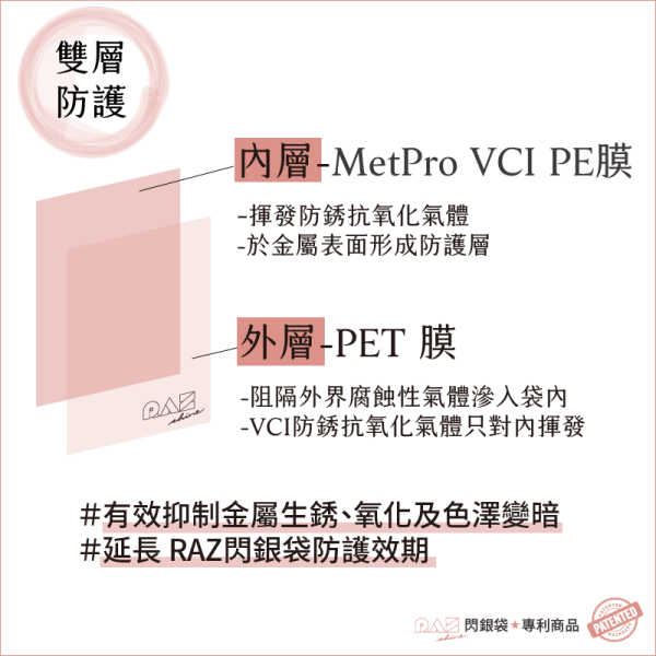 【預購】MIT飾品抗氧化夾鏈袋 
