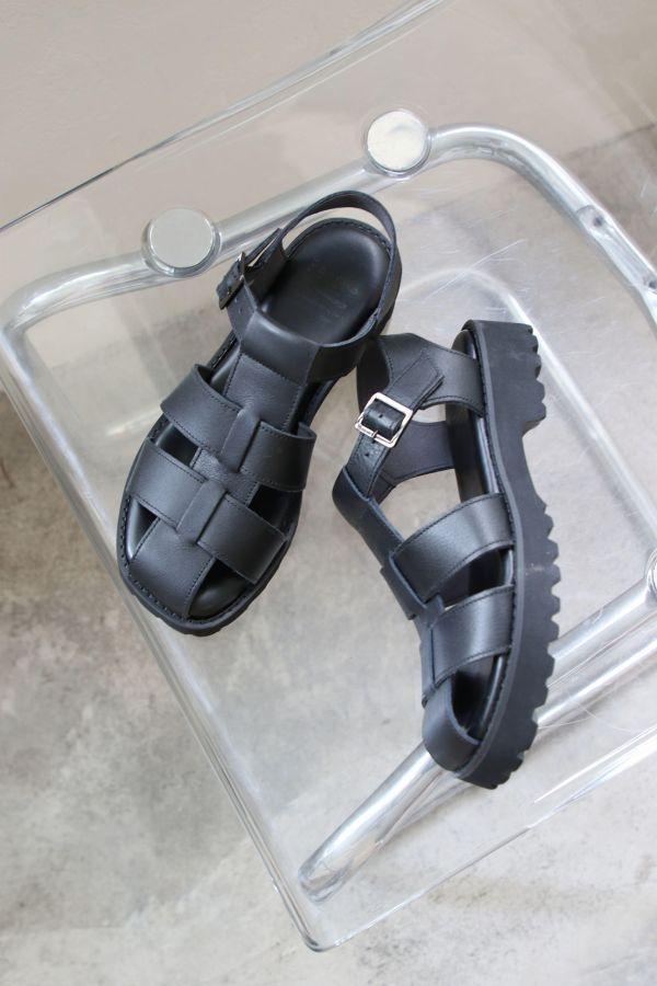 【現貨】世界系列_Recipe日系輕量方頭漁夫涼鞋 