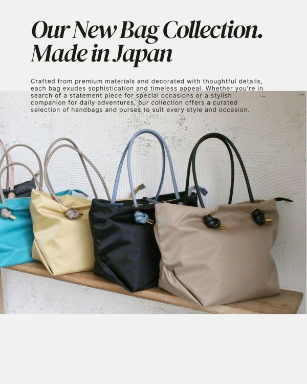 【現貨】皮革拼接輕量尼龍M水餃包 