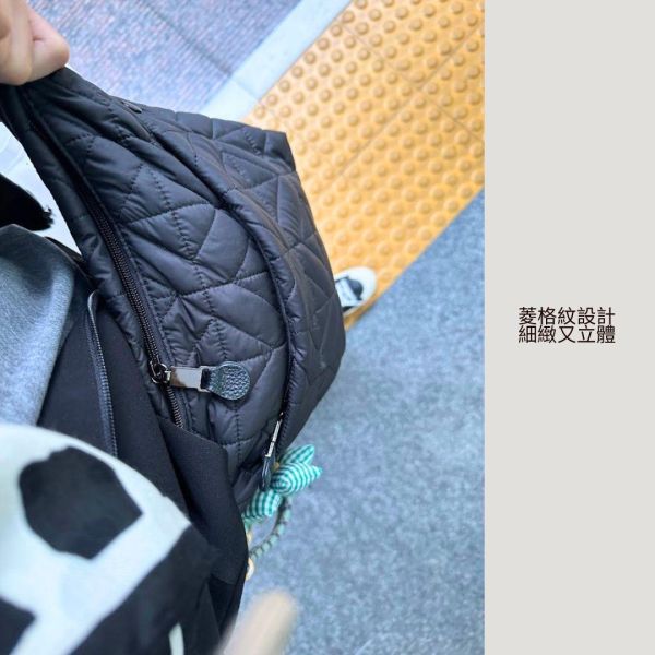 【現貨】不分性別防撥水三角休閒包 