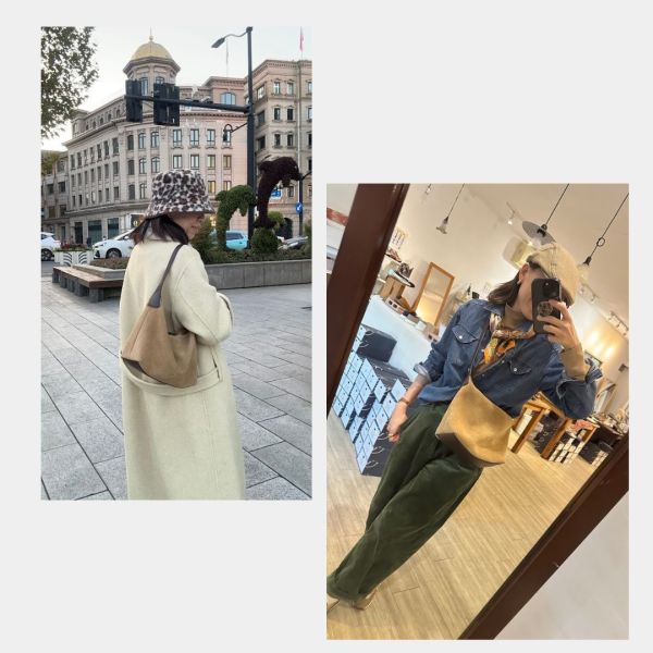 【預購】牛麂皮3用包 