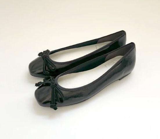 【方頭芭蕾團購】【黑鏡】DALI日本製晴雨兩穿小方頭芭蕾舞鞋 