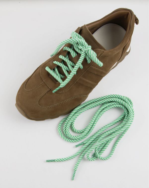 【現貨配件】110cm雙色圓鞋帶 