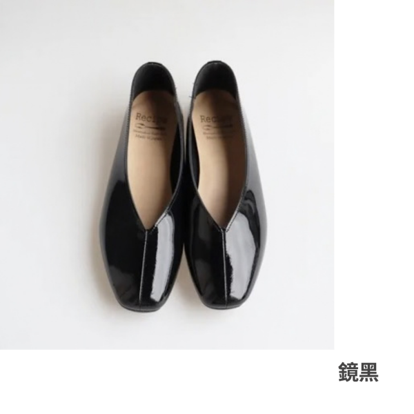 【接訂】世界系列_Recipe真皮V口造型便鞋 