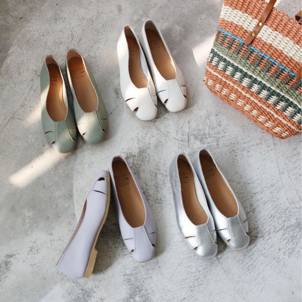 【接單手工製】世界系列_Recipe不露趾平底便鞋 