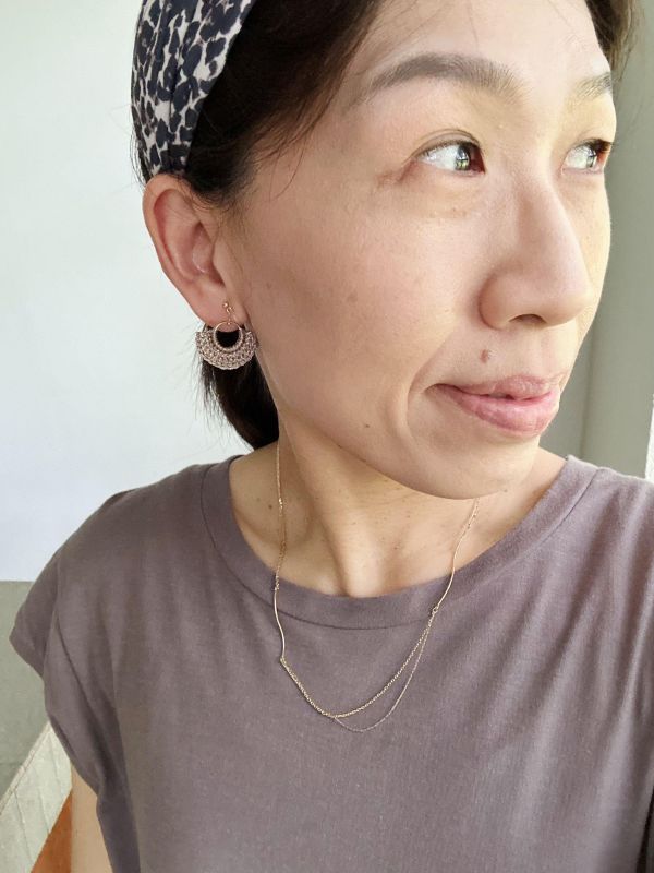 【日本手做飾品團】新品_變形S扣雙重短鍊 