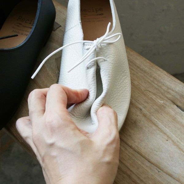 【現貨】世界系列_日本製Recipe綁帶抓皺休閒鞋 