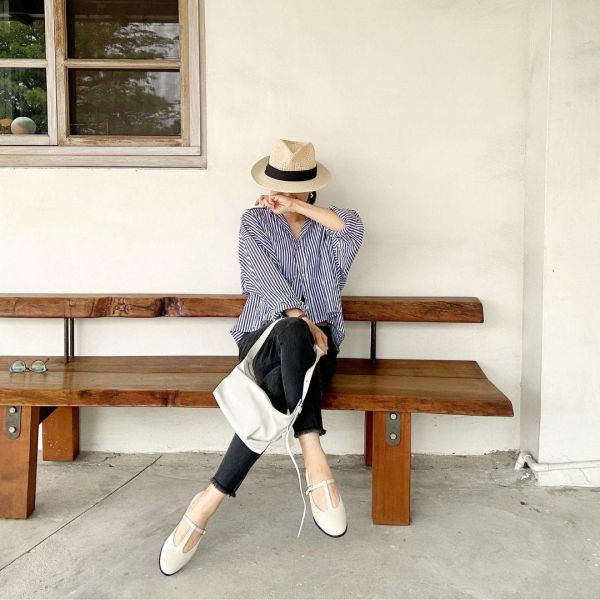 【接單手工製】復古風T字瑪莉珍便鞋 