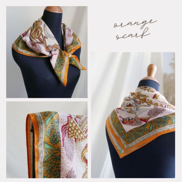 【現貨】圖騰方巾 