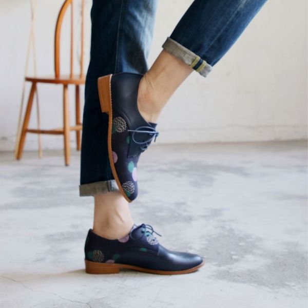 【限量接單】圓點不對稱&對稱德比鞋 