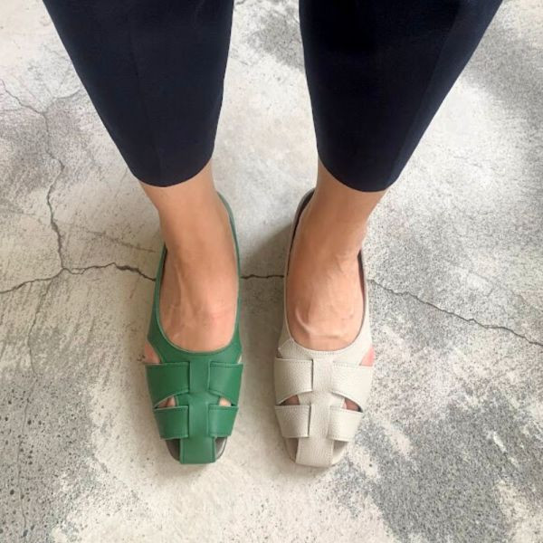 【試穿鞋福利】世界系列_日本製小方頭編織涼鞋 