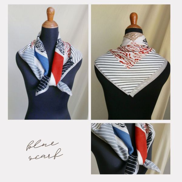 【現貨】圖騰方巾 