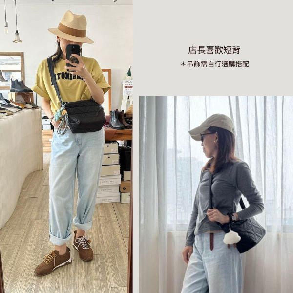 【現貨】不分性別防撥水三角休閒包 