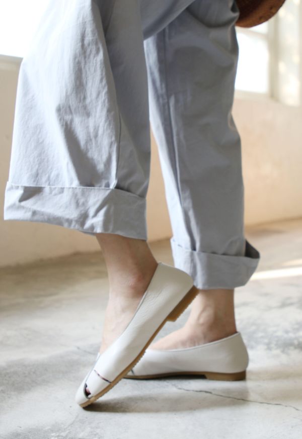 【接單手工製】世界系列_Recipe不露趾平底便鞋 