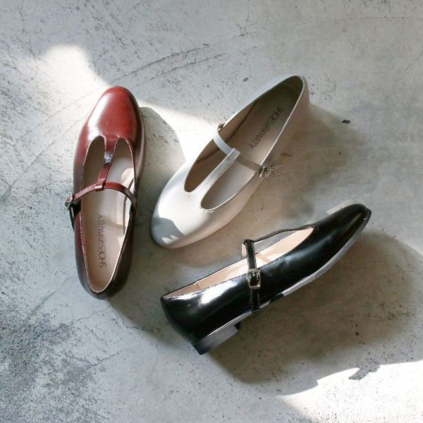 【現貨】復古風T字瑪莉珍便鞋 