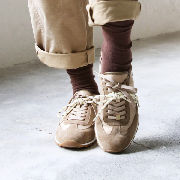 【限時預購】台日聯合集單_大人感圓方楦麂光輕步休閒鞋 