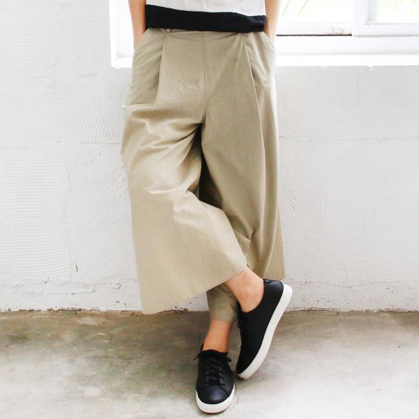 【接單手工製】世界系列_日本製Recipe大人女子素面綁帶休閒鞋 