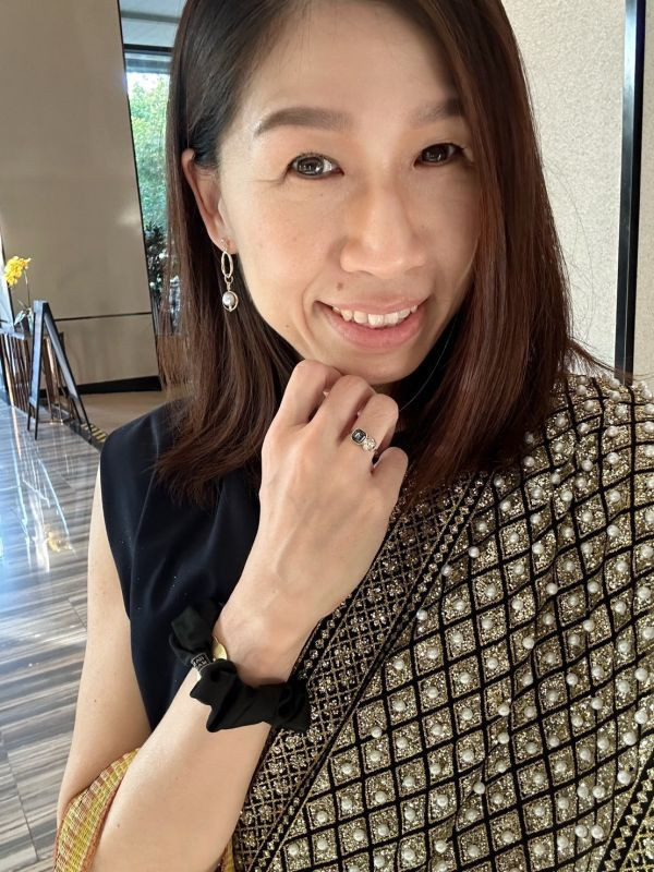 【現貨_日本手做飾品團】無耳洞對應_浪漫紫綿珍珠耳環 