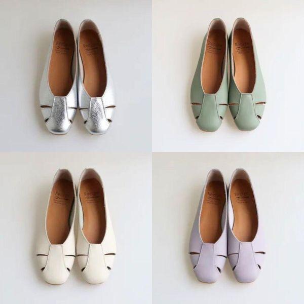 【現貨】世界系列_Recipe不露趾平底便鞋 