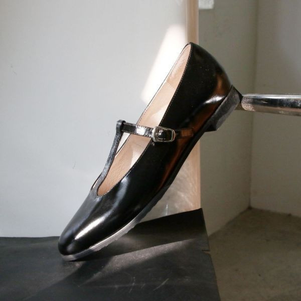 【現貨】復古風T字瑪莉珍便鞋 