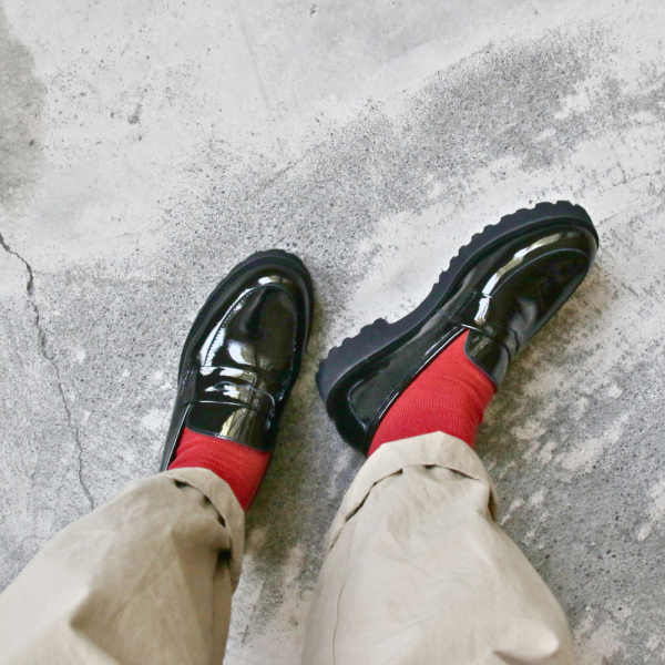 【接單手工製】世界系列_Recipe輕量個性厚底樂福鞋 